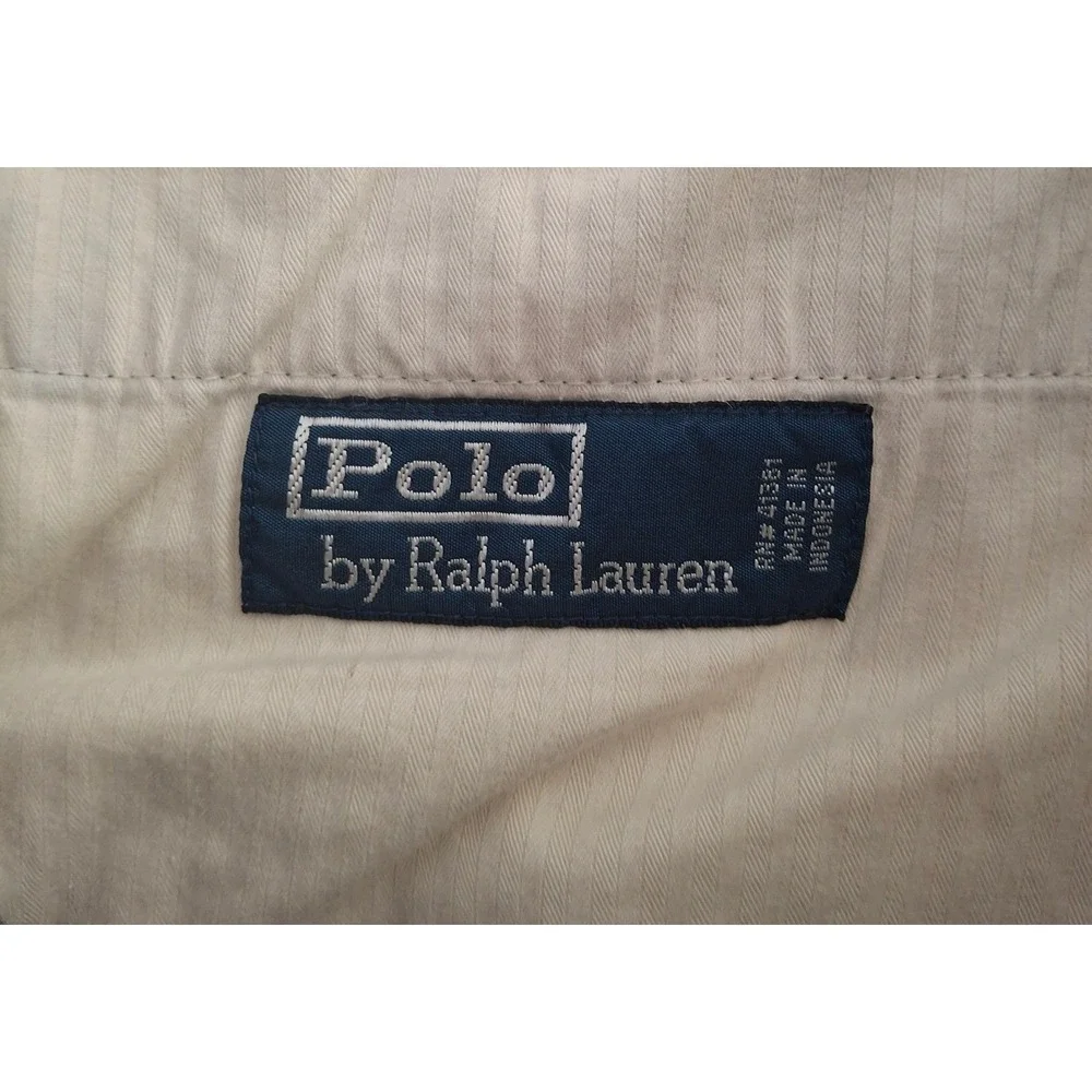 Polo Ralph Lauren Mens Plaid‎ Shorts Size 36 Multicolor Cotton Madras Flat Front